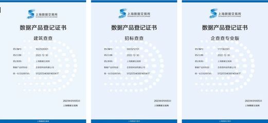 企查查四款數(shù)據(jù)產品掛牌上海數(shù)交所 共促數(shù)據(jù)資產化進程